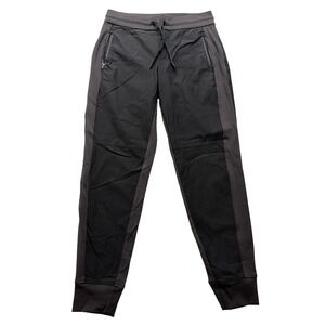 Athleta Headlands Hybrid Trek Jogger Womens 6 Black Hiking Pants Zip Pocket